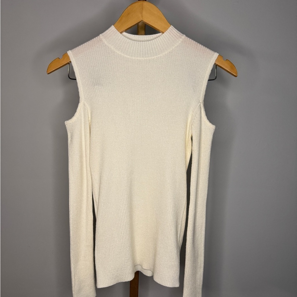 Cream Long Sleeve Top